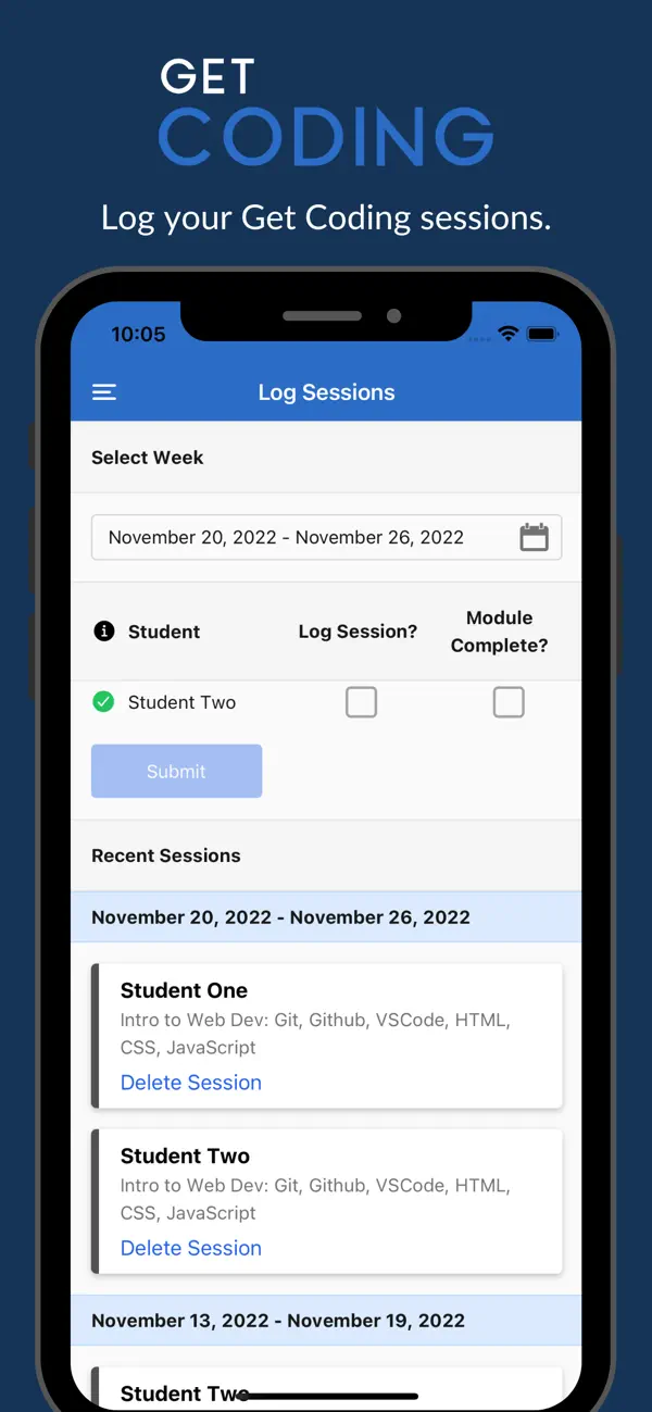 #2. Get Coding (iOS) De: Get Coding Training Inc.