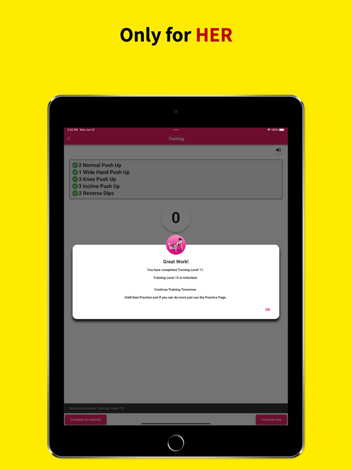 AlphaQueen Pushup Trainer