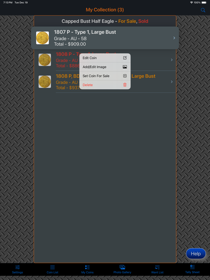 Capped Bust Half Eagle