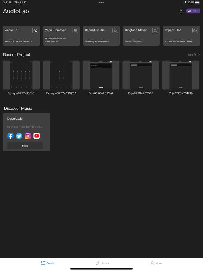 Audio Editor  Audiolab