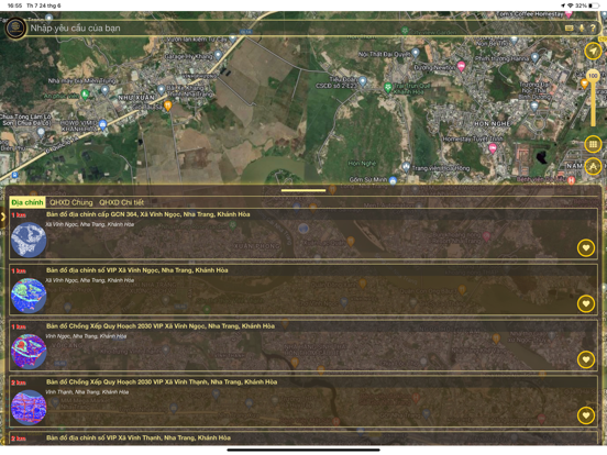 Land Pro iPad screenshot 2 - Navigation app