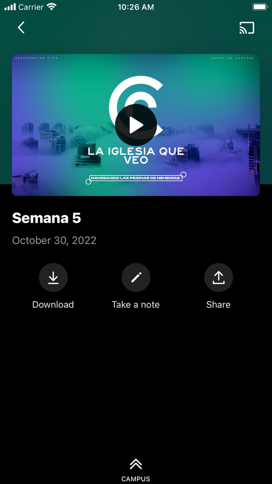 #2. RWC en Espanol (iOS) 由: Restoration Worship Center
