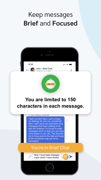 Peaceful CoParenting Messenger