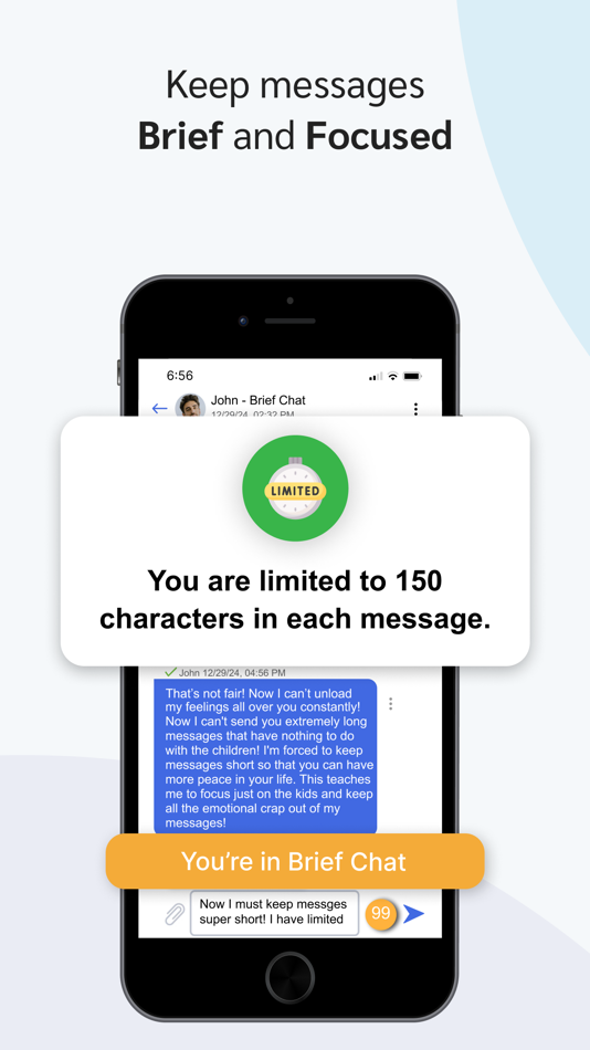 #3. Peaceful CoParenting Messenger (iOS) โดย: Gemini Communications, LLC