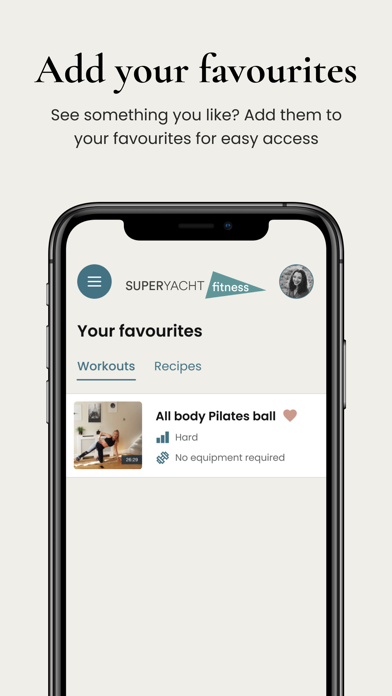 Superyacht Fitness Screenshot