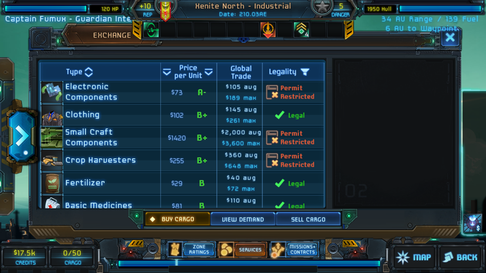 #8. Star Traders: Frontiers (iOS) Podle: Trese Brothers