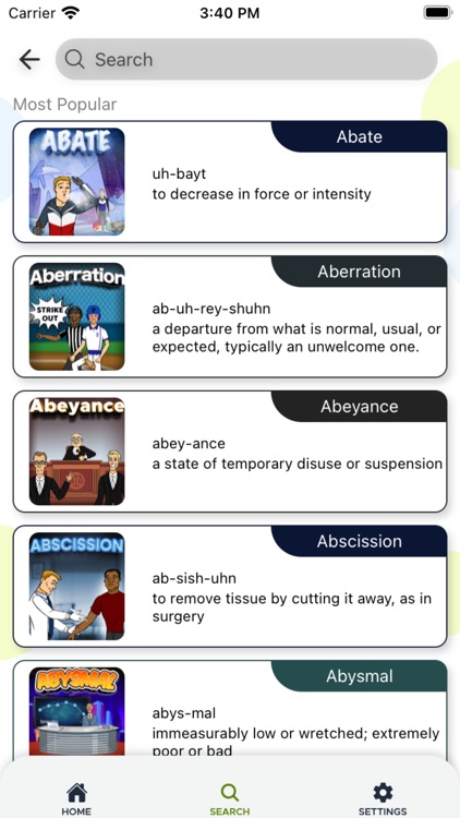 Vocabimate 2-Quick, Fun Videos