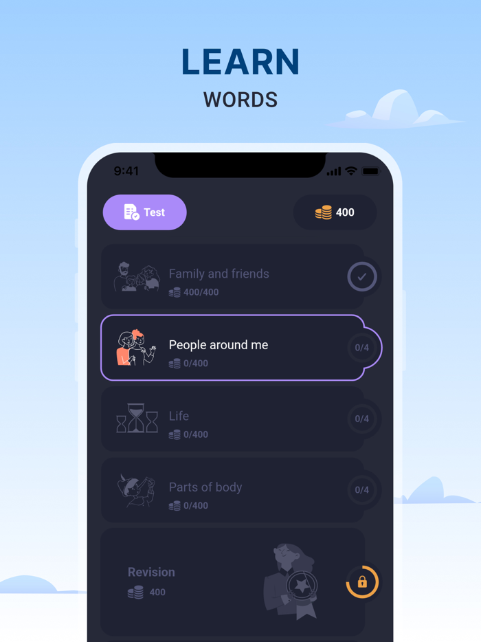 French Words A1-B1  2Shine