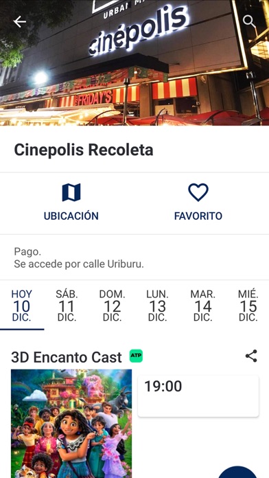 Cinépolis Argentina Screenshot