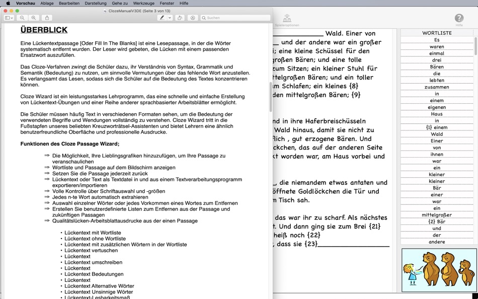 #4. Cloze Wizard (macOS) 由: Martin Fitzgibbons