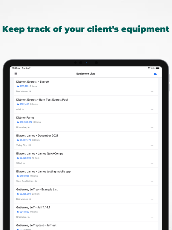 Tractor Zoom Pro iPad screenshot 3 - Productivity app