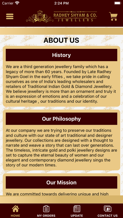 Radhey Shyam Jewellery Screenshot