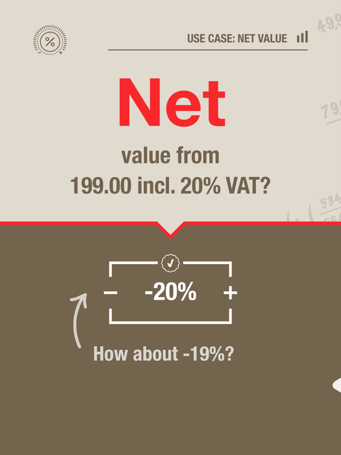 Percent Mate iPad Calculator