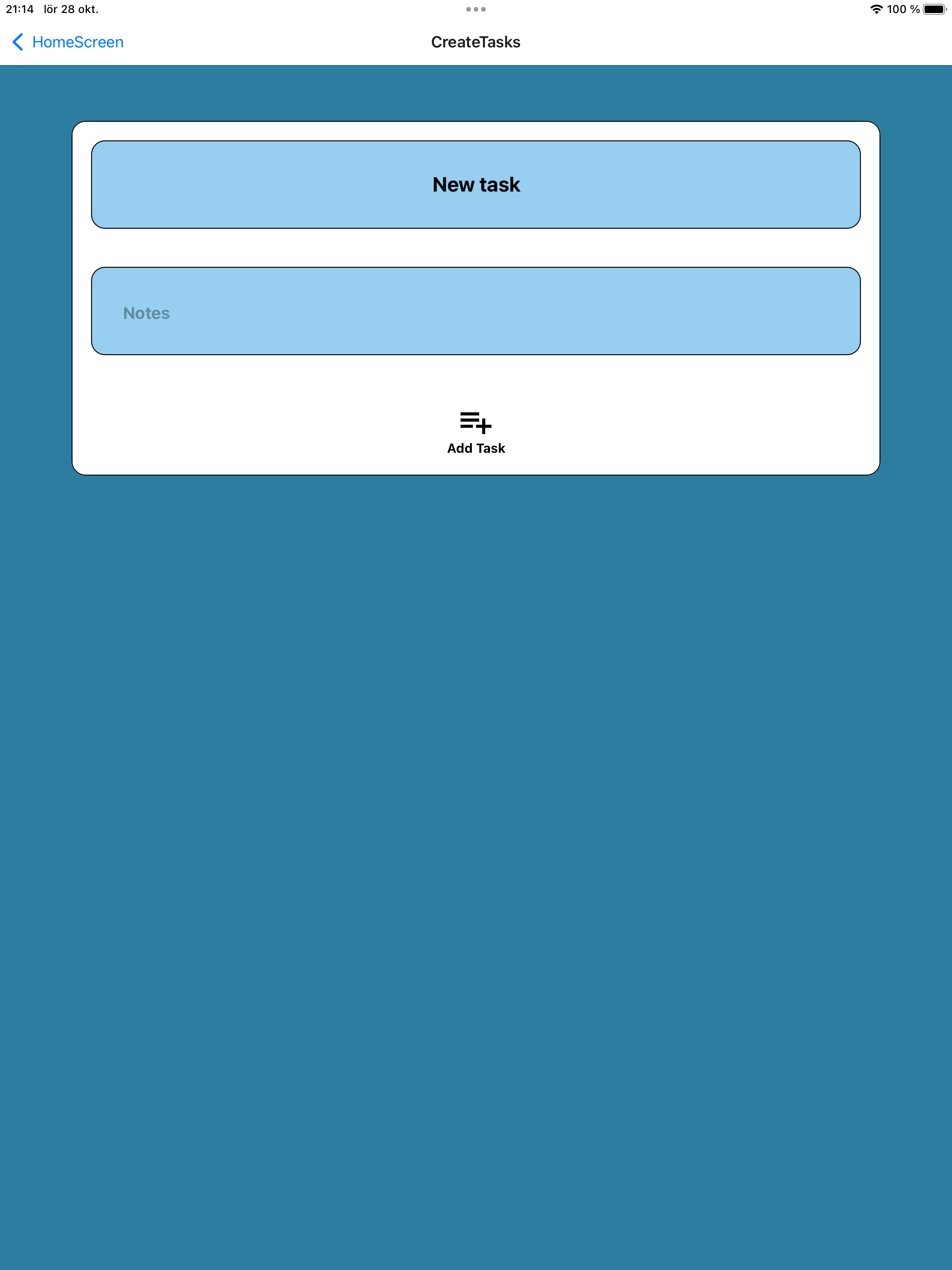 Tasks To Do