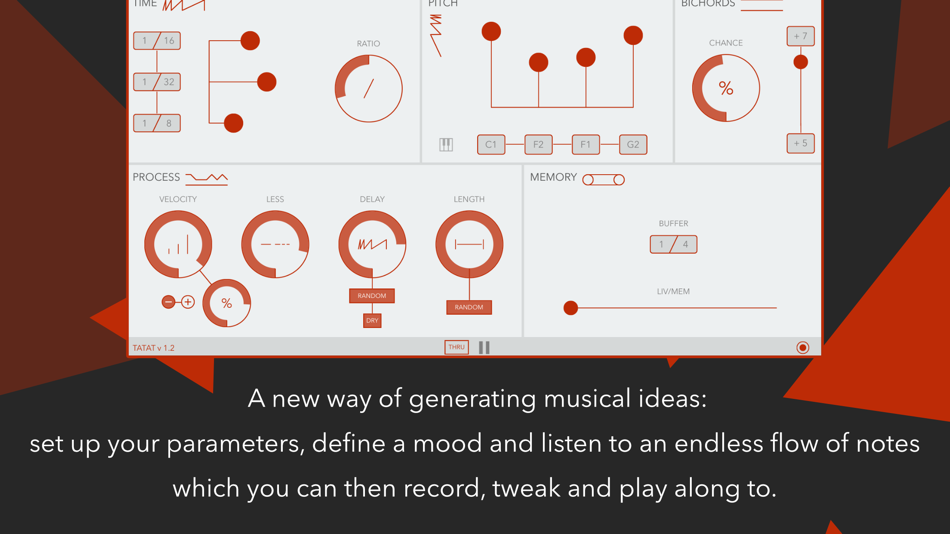 #2. TATAT : midi streams generator (iOS) Podle: K-Devices