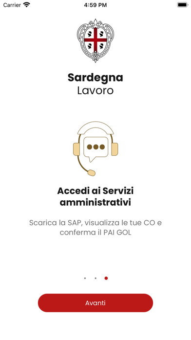 SardegnaLavoro Screenshot