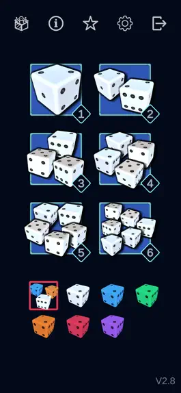 Game screenshot Dice rolling app - Dice roller mod apk