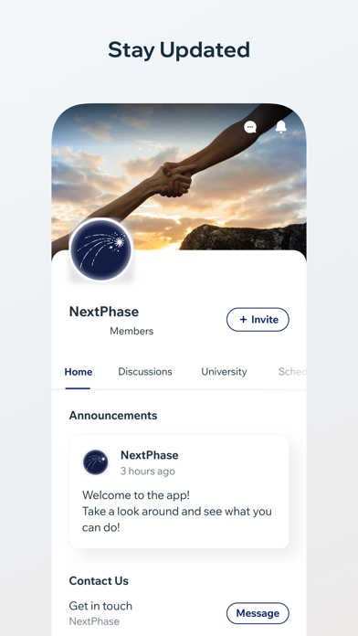 NextPhase Community Screenshot