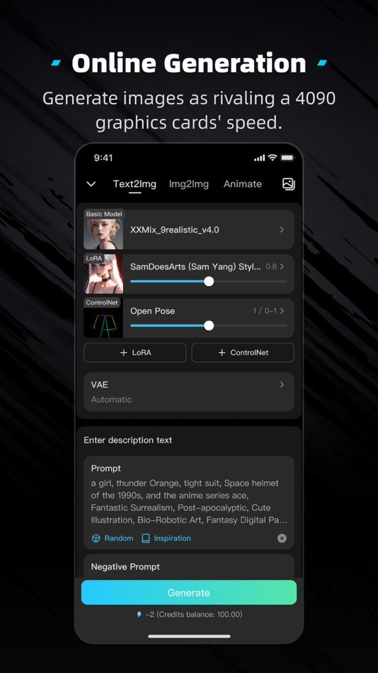 #3. TensorArt - AI model generator (iOS) Podle: Echo INTERNATIONAL HK LIMITED