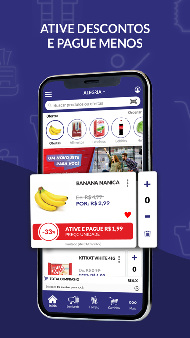Supermercado Alegria screenshot