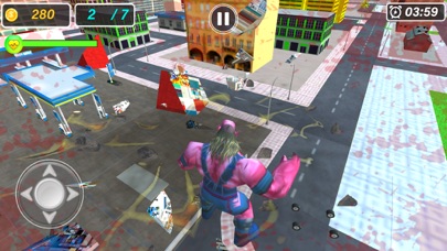 Monster Head Fighting Game Screenshot