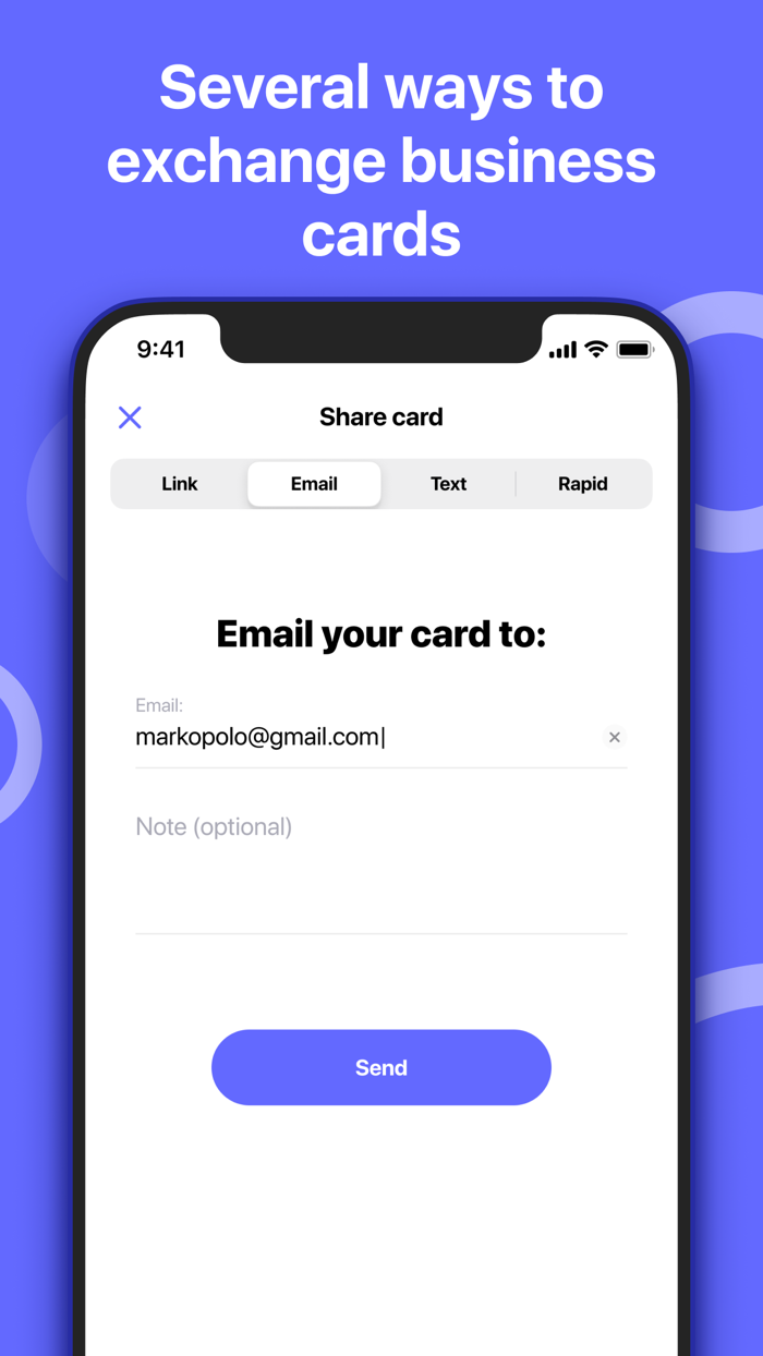 RAPID - Business card maker