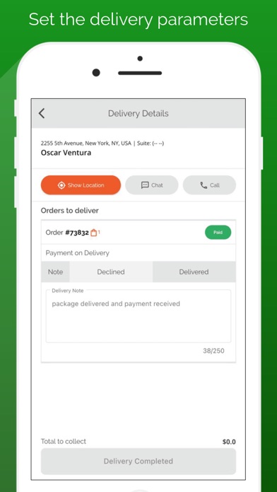 JC GreenLife NYC Driver Screenshot