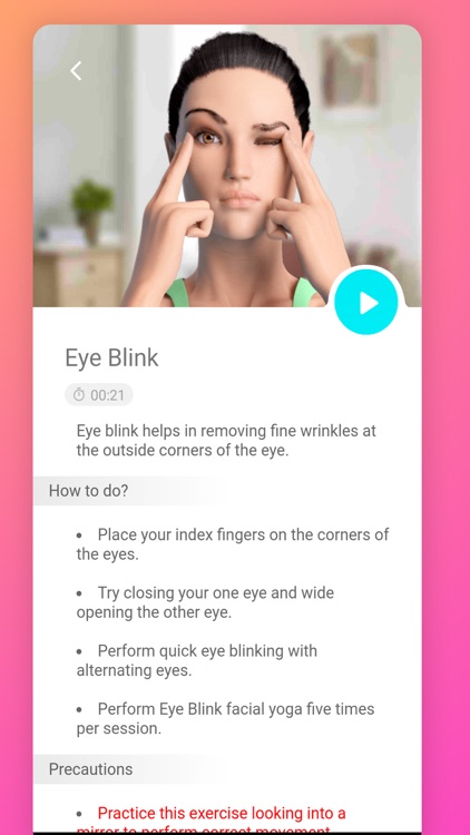 Face Exercise Facial Yoga Pro screenshot-7