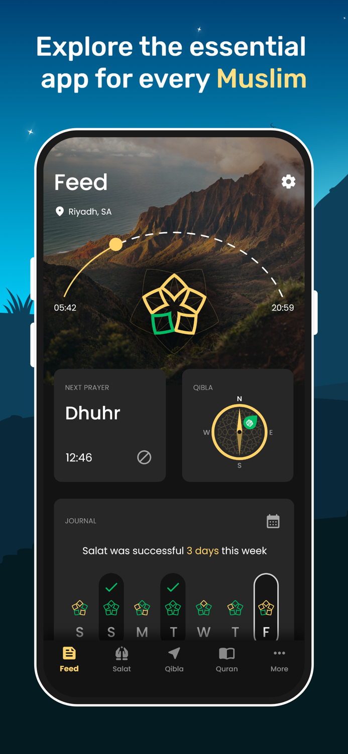 Way to Mecca Salat and Qibla