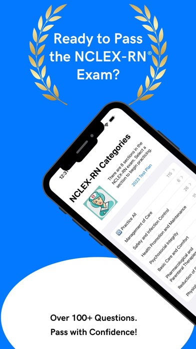 NCLEX RN Prep Mastery 2024 Screenshot