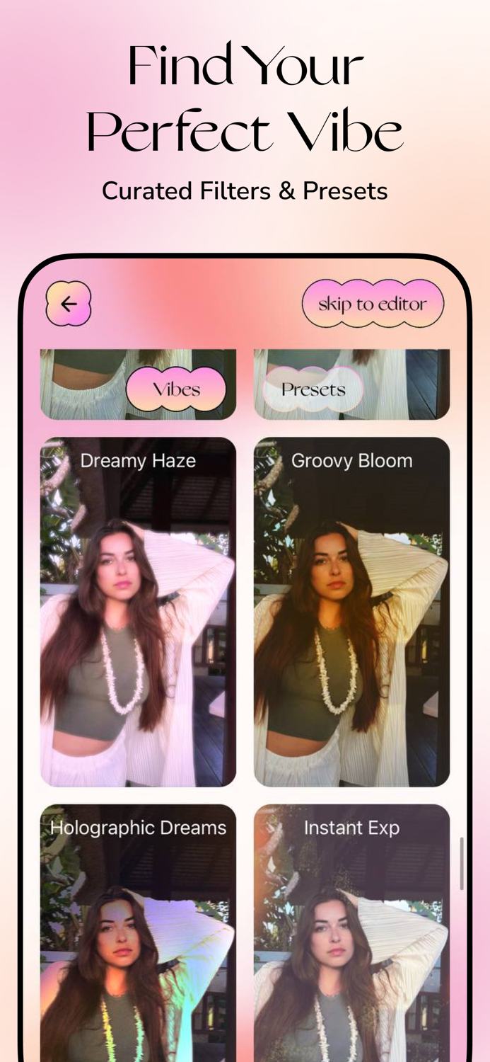 SnapSilk Dreamy Edits