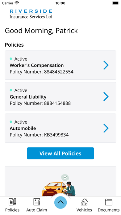 Riverside Insurance Cochrane Screenshot