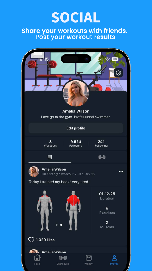 #3. Fitronyx Rep Count Gym Log (iOS) 来自: Eldar Tengizov