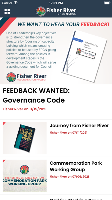 Fisher River Cree Nation Screenshot