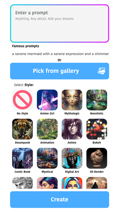 Screenshot #2 pour AI Art Generator - Ai Drawing