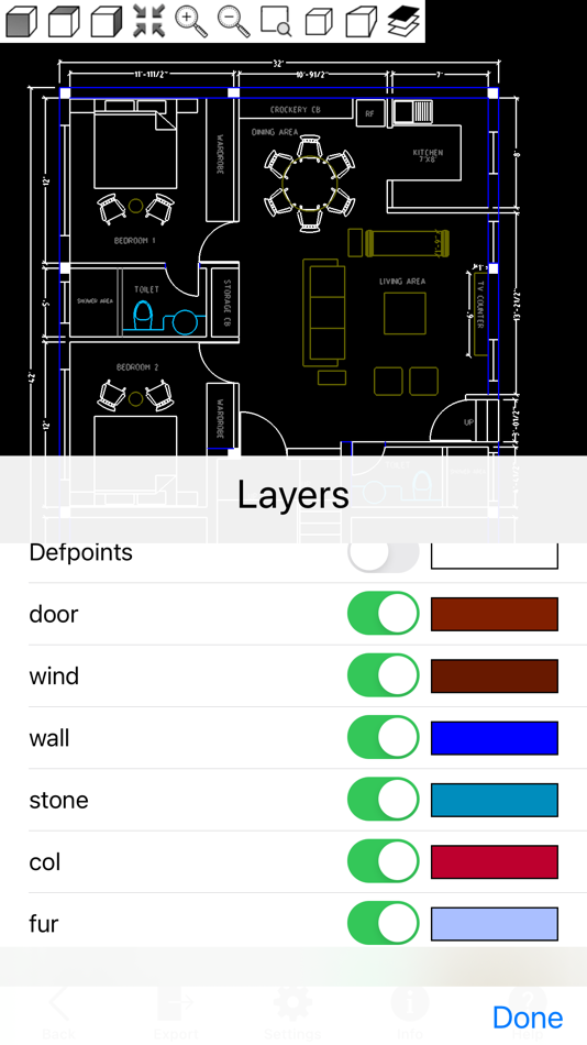 #3. DXF Simple Viewer (iOS) By: Victor Bovio