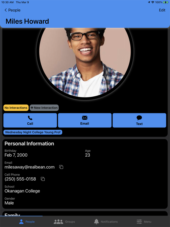 Screenshot #4 pour Connection Card