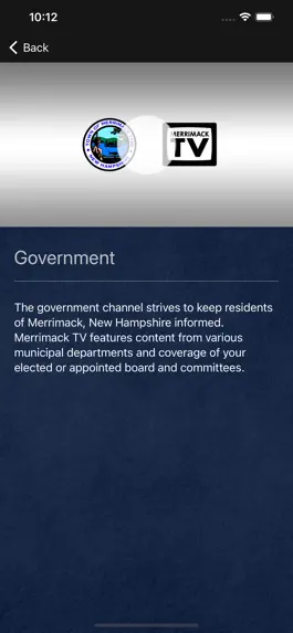 Game screenshot Merrimack TV apk