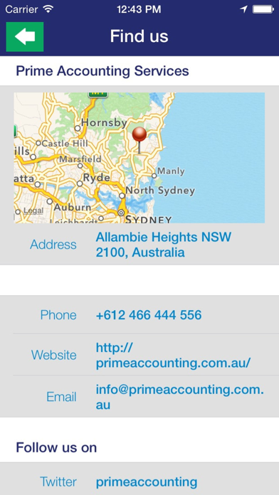 Prime Accounting Screenshot