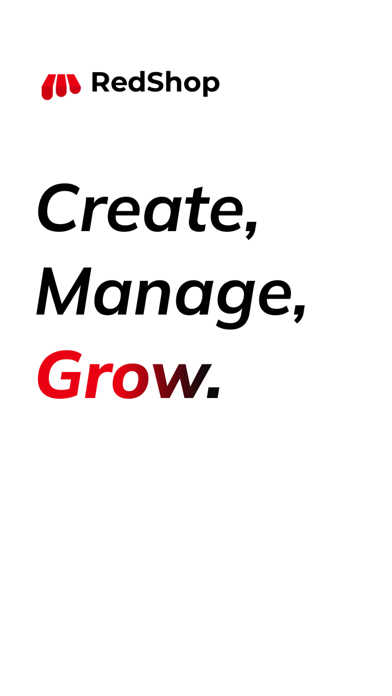 RedShop - Create, Manage, Grow Screenshot