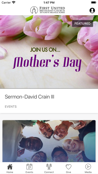First Church Millville Screenshot