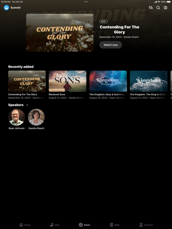 Summit TN iPad screenshot 2 - Education app