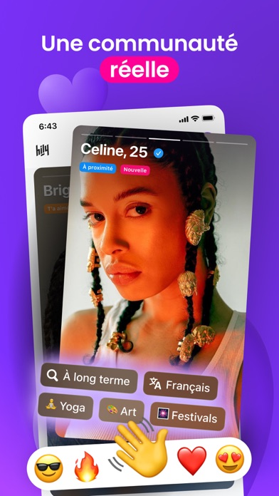 Screenshot #2 pour Hily: App de dating. Rencontre