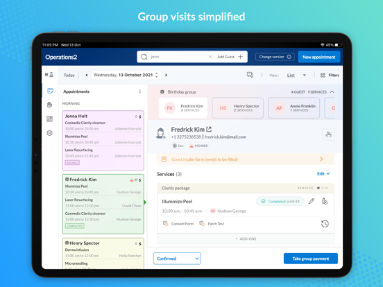 Screenshot #6 pour Zenoti Mobile