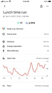 google fit: activity tracker iphone screenshot 4