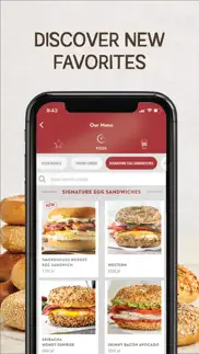 bruegger's bagels iphone screenshot 2