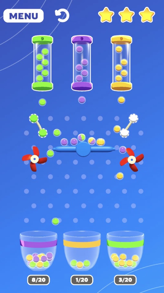#3. Rubber Bouncy Color Balls (iOS) 由: Maksym Kiryanov