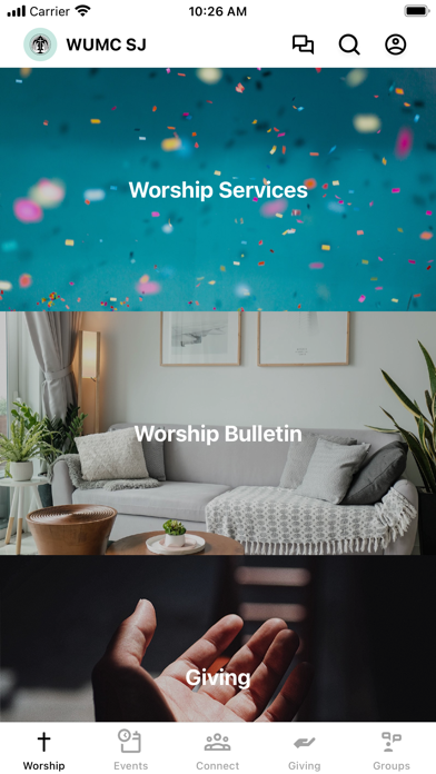 Wesley UMC SJ Screenshot