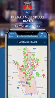 primăria bacău iphone screenshot 3