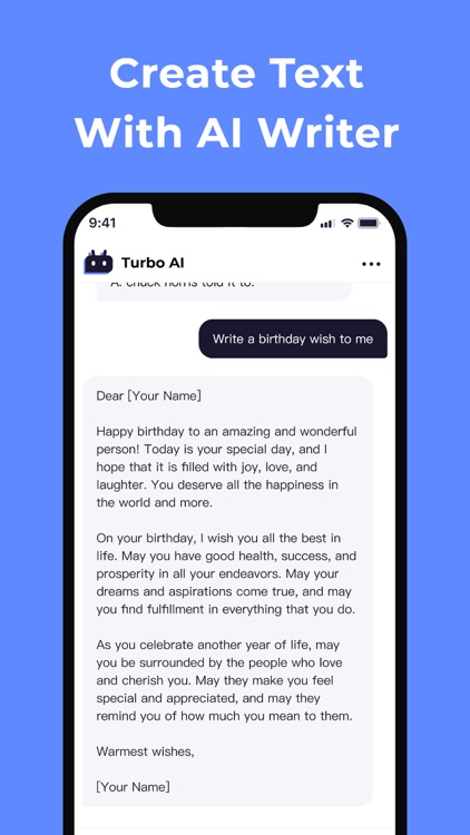 Turbo AI: Chat bot Assistant